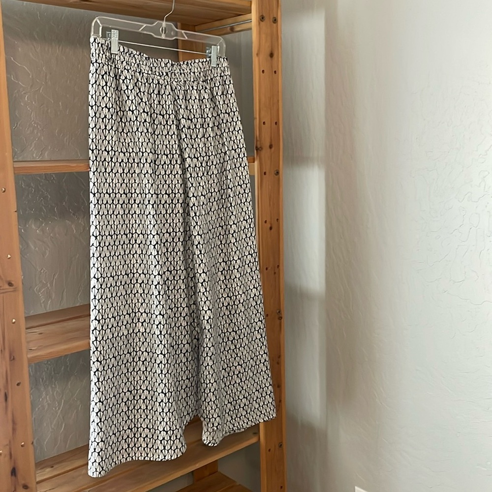 Black and white maxi skirt LOFT Anne Taylor